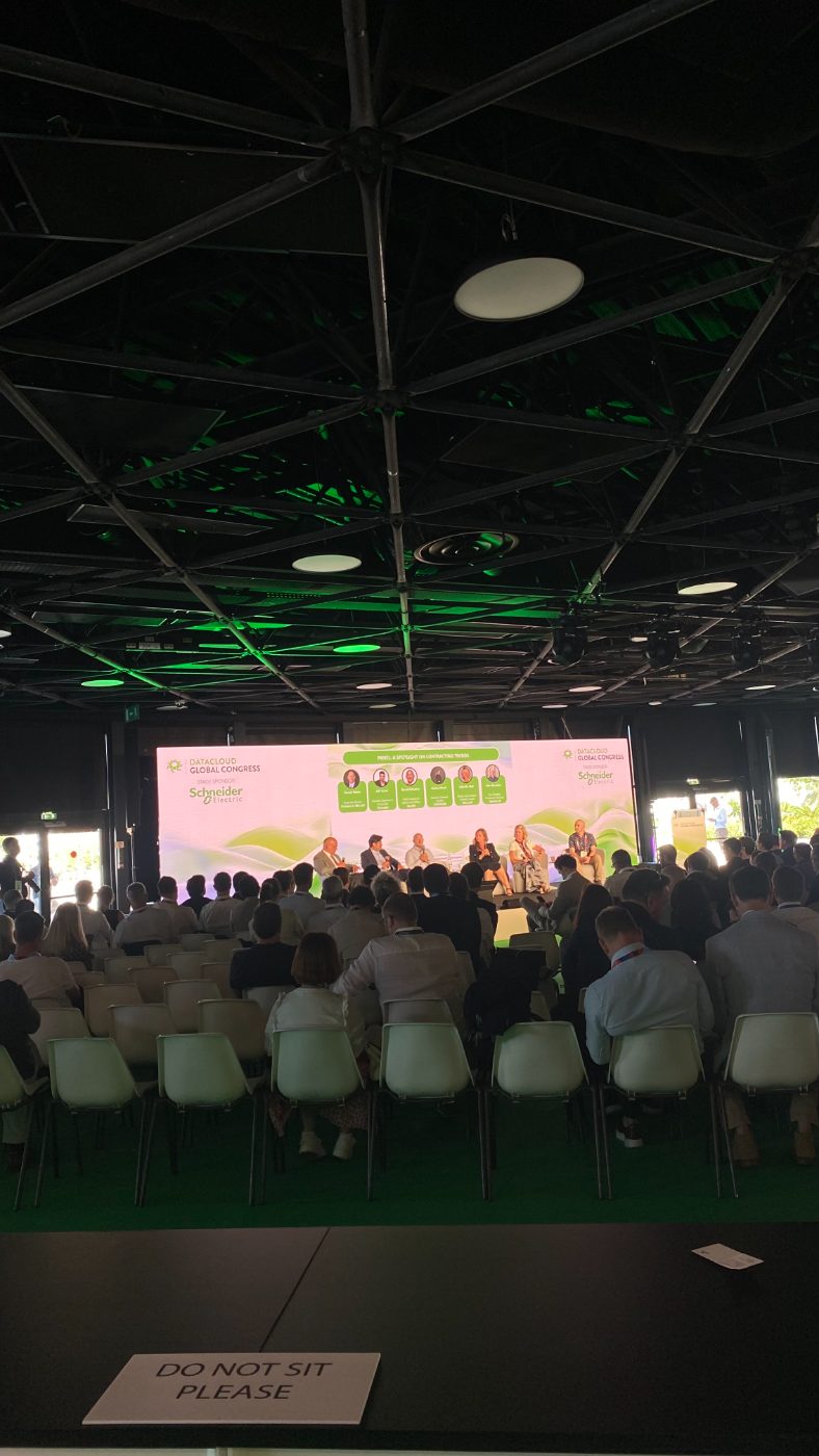 A Spotlight on Contracting Trends. Microsoft, Cyrusone, Kirkland and Ellis on stage. Not one of them mentioned labour. All of them depend on it.